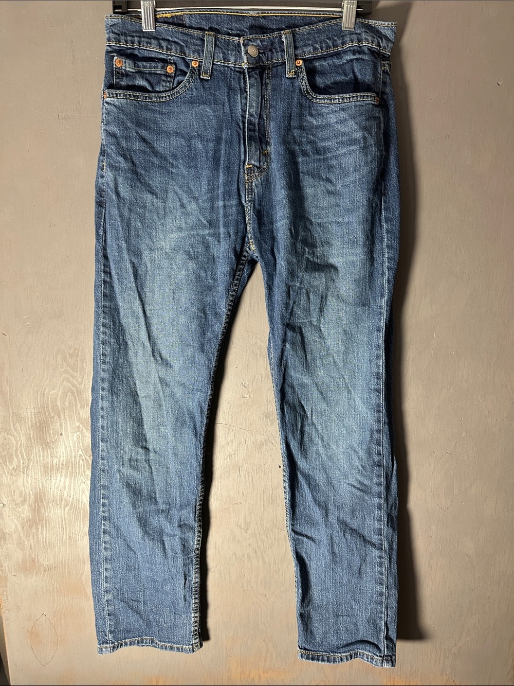 Levi's Men's Medium Blue Slim Straight Jeans